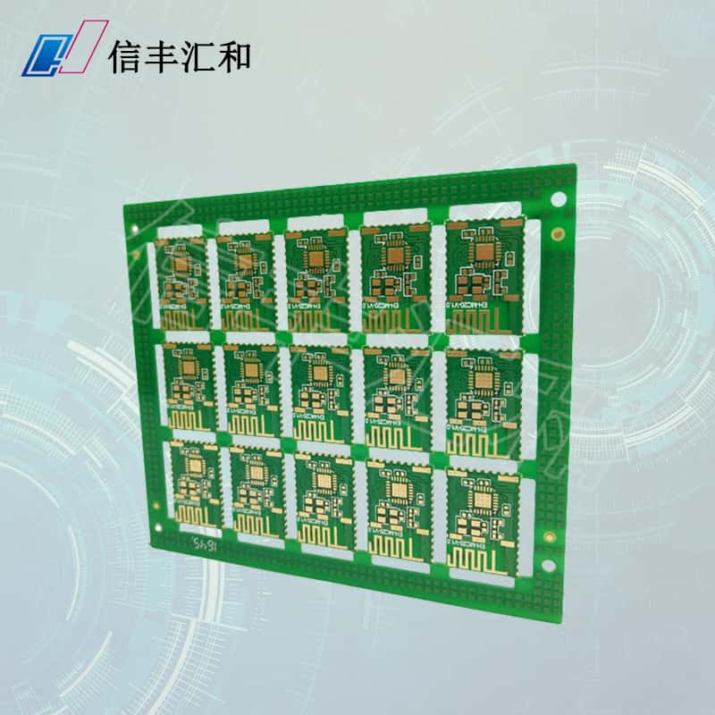 藍牙模塊pcb板為什么要做半孔？